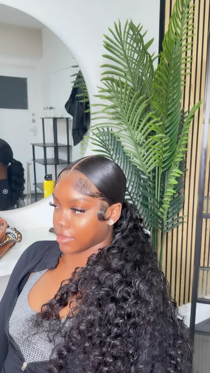Low Frontal Ponytail